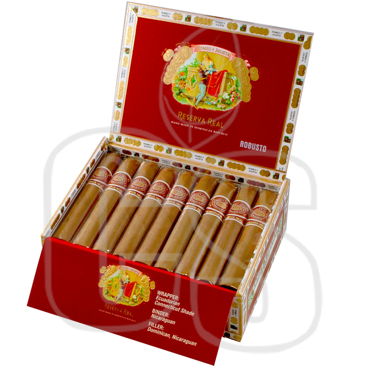 ROMEO Y JULIETA RESERVA REAL ROBUSTO box