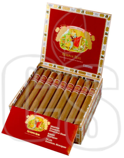 ROMEO Y JULIETA RESERVA REAL CORONA box