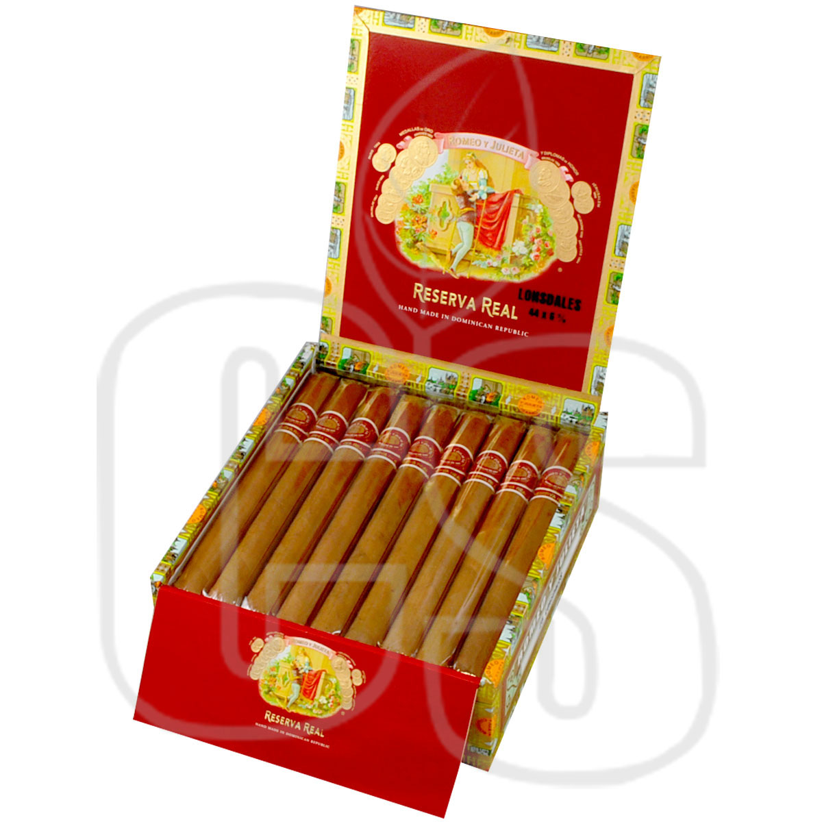 ROMEO Y JULIETA RESERVA REAL LONSDALE box