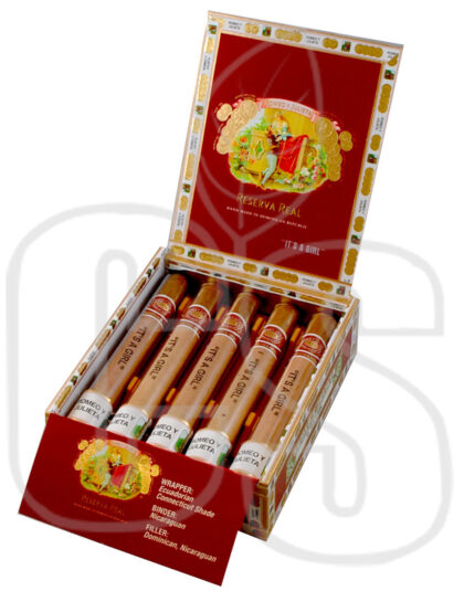 ROMEO Y JULIETA RESERVA REAL ITS A GIRL - GLASS TUBOS