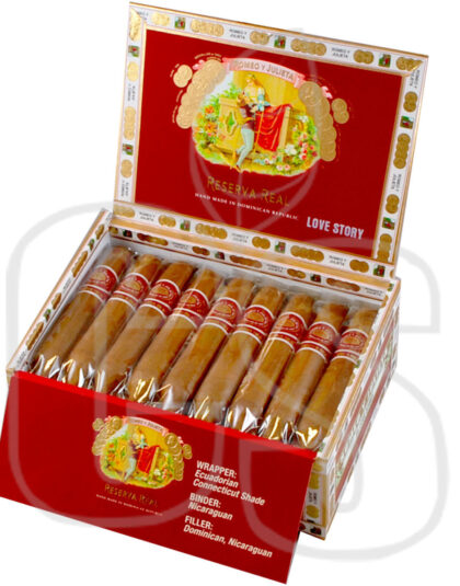 ROMEO Y JULIETA RESERVA REAL LOVE STORY box
