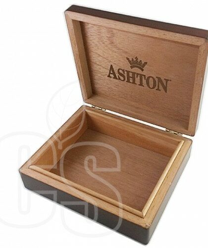 ASHTON MATTE WOOD TRAVEL HUMIDOR