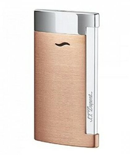 S.T. DUPONT SLIM 7 BRUSHED PINK COPPER & CHROME