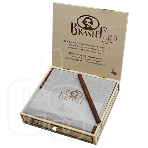 VILLIGER BRANIFF NO 3 MADURO BOX